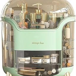 ShreeVoke Cosmetic Organizer Box | Countertop Makeup Storage for Woman, Skincare and Beauty Case with Clear Lid Display for Easy Visibility and Drawers for Vanity-image-102