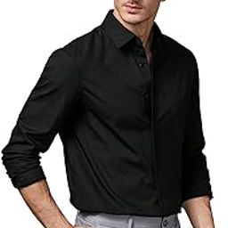 Men's Solid Slim Fit Cotton Formal Shirts || Men Stylish Shirt || Full Sleeves || Timeless Style & Comfort-image-76