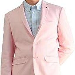Men's Slim Fit Smart Knit Blazer-image-74