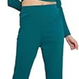 Lycra Women's Co-Ord Set Crop Top And Pant Set | Two Piece Co Ord Set | Formal Cord Set For Women-picture-18