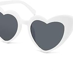 Vintage Heart Shaped Sunglasses Women Stylish Love Eyeglasses E1038-image-78
