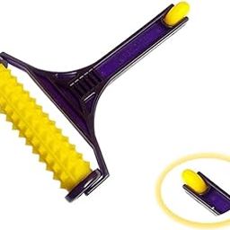 Acupro Health Care System_Acs acupressure hand roller mannual massager plastic yellow-image-12