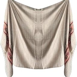 Kashmiri Shawl For Women Warm Pure Wool Shawl For Winters Soft Woollen Shawl For Women And Ladies Set Of 1-picture-33