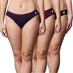 Women Bikini Panty | Cotton Spandex Underwear | Anti Bacterial, Flexi Stretch, Quick Dry Women's Medium Coverage with Concealed Waistband-image-50