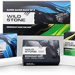 Wild Stone Soap Combo for Men, Pack of 6 (100gm each, 2 Citrus Burst, 2 Icy Fresh and 2 Charcoal Cleance Soap)| Refreshing Bathing Soap with Fragrance & Freshness | Men’s Soaps for Bath-10