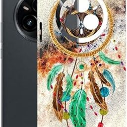AtOdds Mobile Skin Sticker Wrap | Compatible for REALME 14 PRO Plus (5G)| Scratchproof Matte Finish | Full Coverage for All Sides & Camera Protection (Dream Catcher)-picture-16