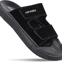 FLIP FLOPZ Men's Fashion Slide Sandal with Lightweight and Adjustable Velcro Straps - WE8821-image-29