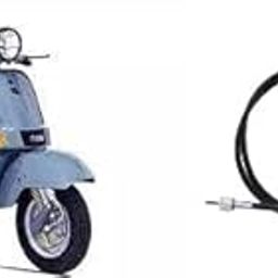 WHEEL DRIVE Compatible with Bajaj Chetak 2 Stroke Speedometer Cable 1972-2006 Model-image-72