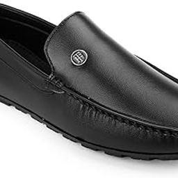 Men's Casual Slip On Loafers - Black || TVM1025-image-118