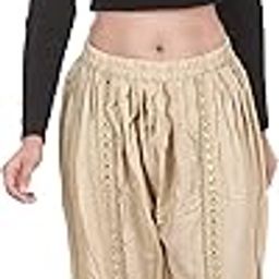 Rayon Harem Dhoti Pant for Women Free Size (28 Till 34) Pack of 1-image-13