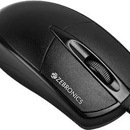 ZEBRONICS Byte Wired Optical Mouse with 3 Buttons, High Precision, 1000 DPI, Works on Most Surfaces, Plug & Play, USB Interface, 1.3m Cable Length-image-70