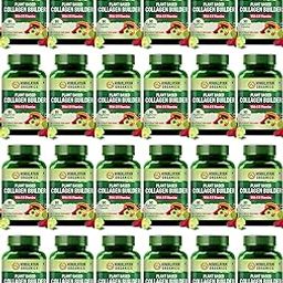Vlado’s Himalayan Organics Organic Collagen Builder for Hair and Skin With Biotin & Vitamin C - 90 Veg Capsules x Pack of 24-image-36