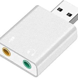 AdzMozi® USB 7.1 Channel Sound Card | External USB to Jack 3.5Mm Headphone Adapter Stereo Audio Mic Sound Card for Pc Computer Laptop-image-92