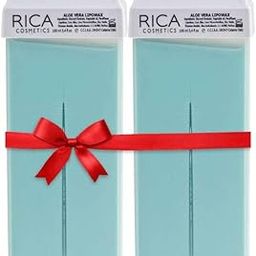 Rica Wax Aloe Vera Roll-On Wax Kit, Women, (Set of 2 Refill Wax) 100 ML-18