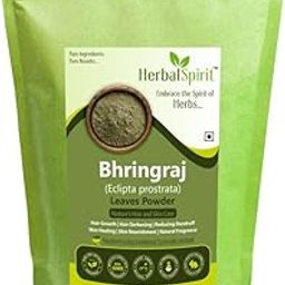 Herbal Spirit Bhringraj Powder for Hair Growth | Bhringraj Leaves Powder | Bringha Powder for Hair | Eclipta Alba Powder | Karisalankanni Powder | Guntagalagara Aaku Powder | Bringraj Powder | 100gm-image-3