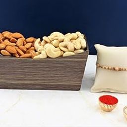 SFU E Com Dry Fruit Hamper For Rakshabandhan Gift | Dry Fruit And Rakhi For Brother | Dry Fruit Basket Hamper | 55-30