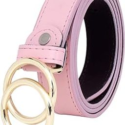 Women's Faux Leather Belt (Pack of 1) (DR-P-01_Pink; Free Size)-picture-15