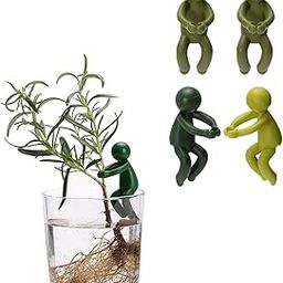 4 Pcs Plant Support, Plant Support for Climbers, Money Plant Stick Cute Plant Support Plant Propagation Buddy for Plant Propagation Station Sprouts Stems Shoots Cuttings-image-73