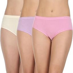 Women's Cotton Brief(10C_M_Assorted) Pack of 3-image-35