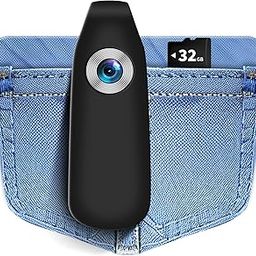 Body Cam, 2025 Upgraded 1080P HD Body Camera, Mini Body Camera with 32GB Card, Portable Mini Protection Camera with Portable Magnetic Clip, Body Mounted Cameras for-26
