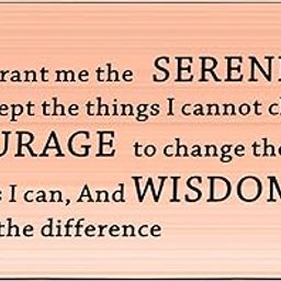 Inspirational Wallet Card Inspirational Christian Bible Verse Gift Religious Gift Serenity Prayer Gift God Grant Me The Serenity to Accept The Things Gift-image-31