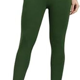 Ankle Length Pocket Leggings – Solid Pattern Mid Waist Comfortable & Trendy Athletic Leggings with Functional Pockets for Women | Perfect for Gifting-image-74