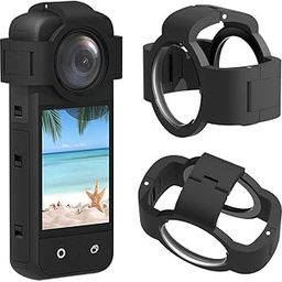 Lens Guard Compatiable for Insta 360 X3, Snap-on Protective Cover Case, PC Lens Cap for Insta-360 Camera Accessories-11