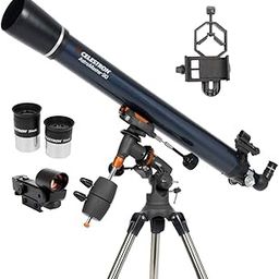 Celestron AstroMaster 90EQ Telescope with Smartphone Adapter-image-22