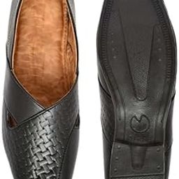 Men's Faux Leather Formal Shoes (Black, 6)-PID53497-image-79