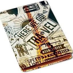 Printed Passport Case/Card/Travel Document Holder for Travel Use,Compact Passport Cover/Holder for Men & Women-image-70