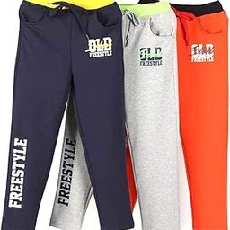 KYDA KIDS® 100% Cotton Boys Summer Track Pant - Regular Fit Printed Pants for Boy's Multicolor (Pack of 3)-image-23
