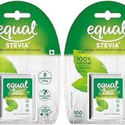Equal Stevia Natural Sweetener, Sugar Free, 100 Tablets, Pack of 2-picture-30