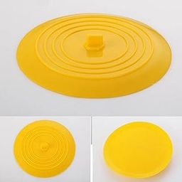 Silicone Tub Stopper Bathtub Drain Stopper Sealing Sink Stopper Yellow-image-74