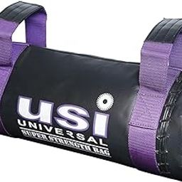 USI UNIVERSAL Super Strength Bag, 626SPB Gym Bag Filled 5Kg Weight, Heavy Duty Never Tear Nylon, 3 Handle Positions Available, Lace Closure, Ideal For Cross Fitness & Boot Camp Training-image-54