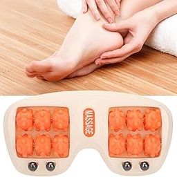 UDKI Foot Massager Roller - Orange, Dual Foot, Heel, Arch Massage Roller for Pain Relief, Tired Feet Stress Pressure Relaxation | Acupuncture Massage Ball for Women & Men-image-24