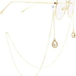 BNF®Eyeglass Sunglasses Chain Necklace Holder Lanyard Strap Golden Water Drop|Health & Beauty | Vision Care |1 Piece Eyegl Necklace Holder-image-28