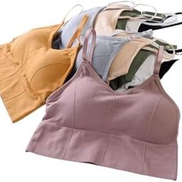 Women Sports Bra Fitness Yoga t Shirt Comfy Bra Seamless Bra for Women Yoga/Sport/Fitness, Sassy Women Sport Bra,646 Bra in Free Size Pack of 3-picture-55