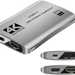 MICROWARE Type C Video Capture Card Recording 4K 30FPS 2K 60FPS 1080P 120FPS HDMI to USB C Streaming for PS4 5 Nintendo Switch Video Recorder Box-image-61