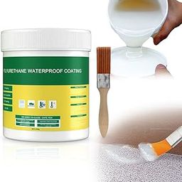 Invisible Waterproof Agent, Waterproof Anti-Leakage Agent,Roof Leak Sealing Adhesive， Invisible Waterproof Seal, Sealant Paste Coating No Pounding Brick Leakage (300 GM)-13