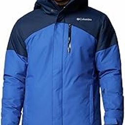 columbia Men Nylon Standard Length Omni-Heat Reflective Last Tracks II Hiking and Trekking Down Jacket-picture-23