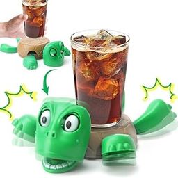 NAVRANGI Turtle Cup Holder Funny Expression Turtle Drink Coaster Holder for Cups Wine Mugs Waterbottle Coffee for Desk Décor Office Kitchen Gift for Women Men Kids-image-124
