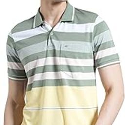monte carlo Men's Regular Fit Striped Polo T-Shirt | Half Sleeve | Collared Neck | Casual Wear T Shirt for Men's-picture-29