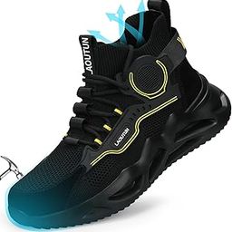 Steel Toe Shoes for Men Women Work Shoes Safety Sneakers Shoes Comfortable Lightweight Puncture Proof Slip on Indestructible Work Shoes-image-21