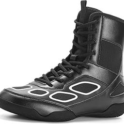Wrestling Shoes Men Boxing Shoe Fitness High Top Sneakers Wrestling Boots-4