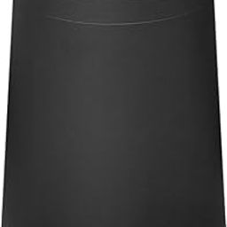 LEASYLIFE 8L/2.1GAL Stainless Steel Trash Can,Small Bathroom Garbage Can,Open Top Trash Can,Brass Trash Can for Bathroom,Bedroom,Living Room，Powder Room，Office (black-132-8l)-28