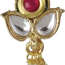resin Gold Plated Red Nose Ring for Women-image-69