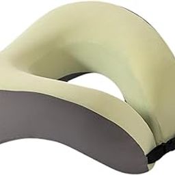CALANDIS™ Travel Pillow Face Down Pillow for Home Road Trips Airplane Green | Bed Pillows | Bedding-image-54