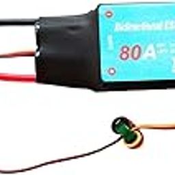 Bidirectional Brushless Esc Speed Controller 2-6S for Rc Boat Upgrade Parts 80A-34