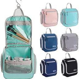 Travel Bag Makeup Organizer Cosmetic Case Household Grooming Kit Storage Travel Kit Pack with Hook (Multi Color)-image-90