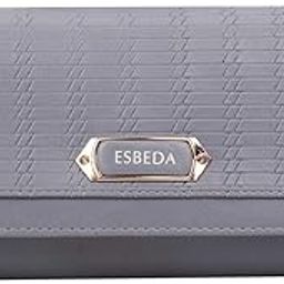 Grey Colour Twill Wallet For Women-53